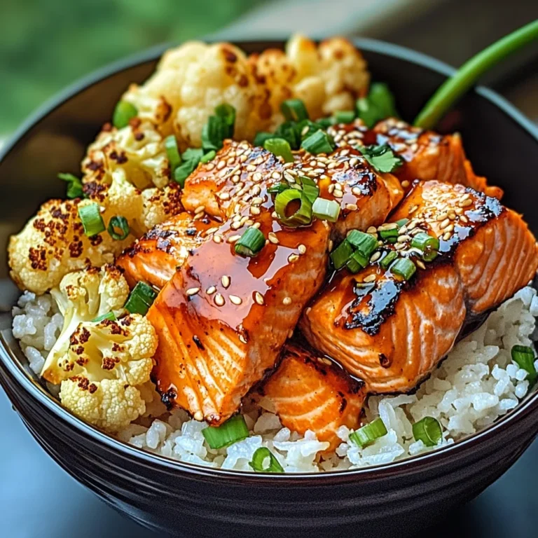 Sriracha Honey Salmon Bowls