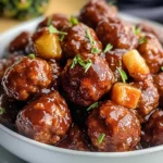 Sweet chili Meatballs Crockpot Recipe