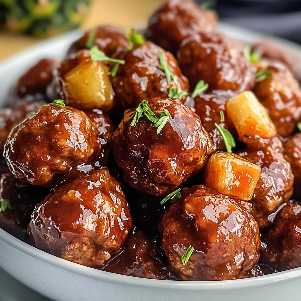 Sweet chili Meatballs Crockpot Recipe