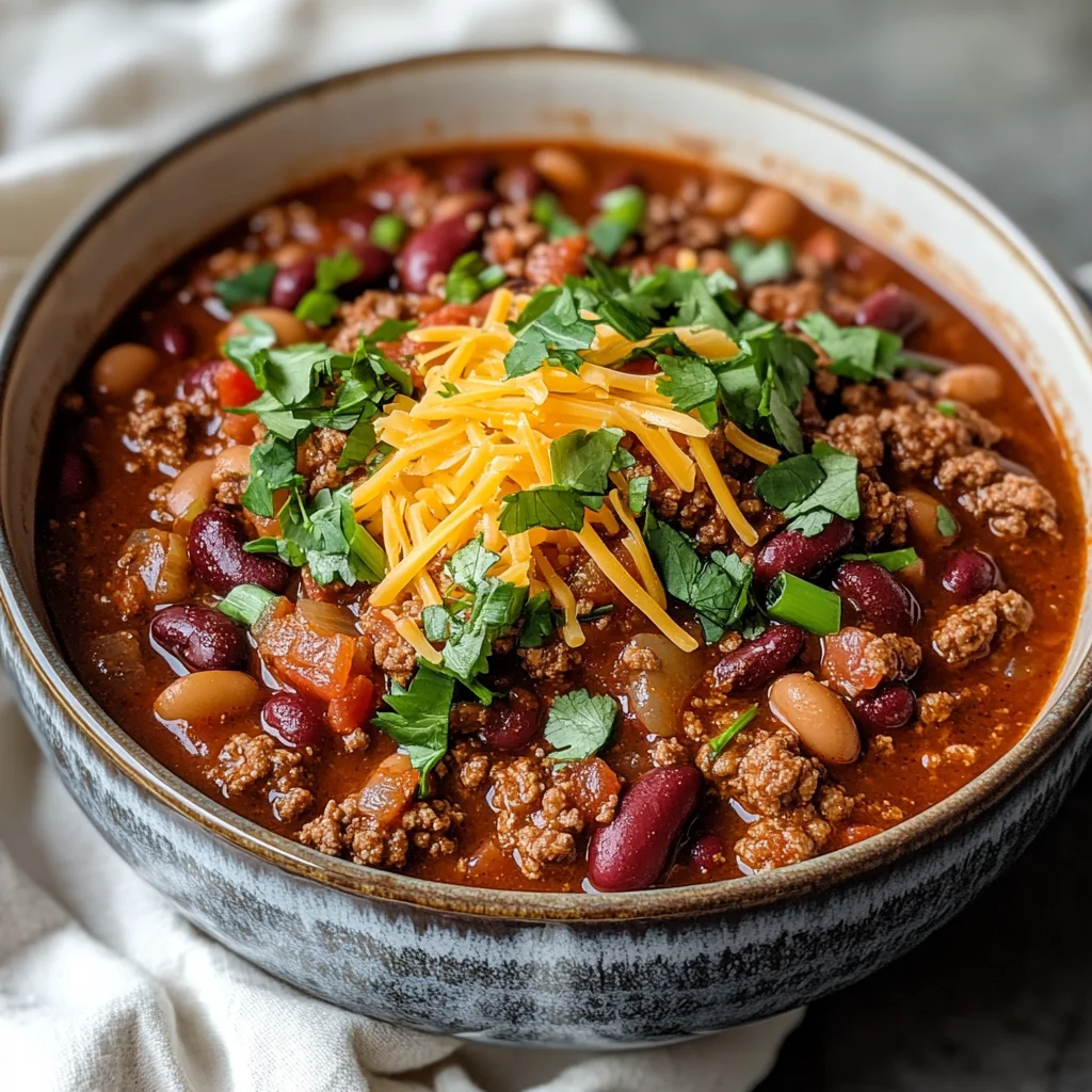 The Best Homemade Stovetop Chili