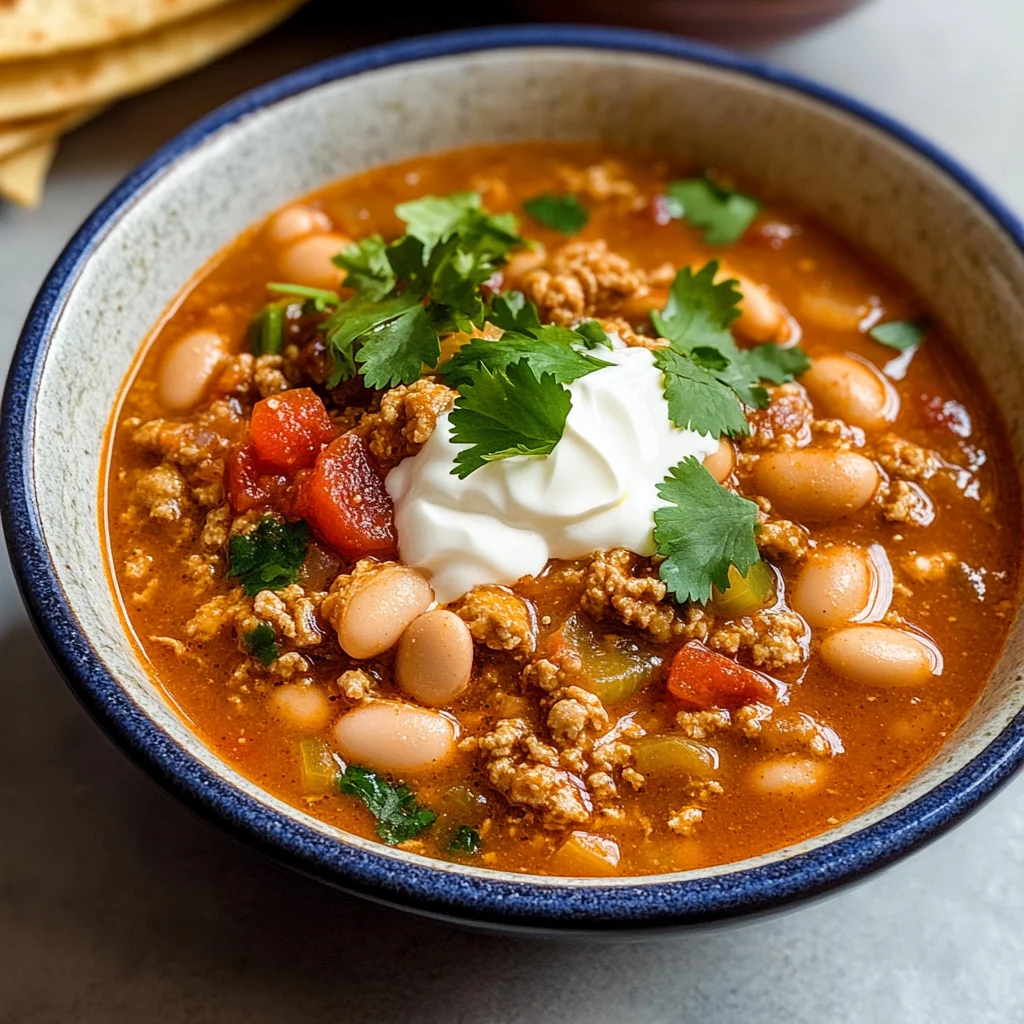 Turkey White Bean Chili