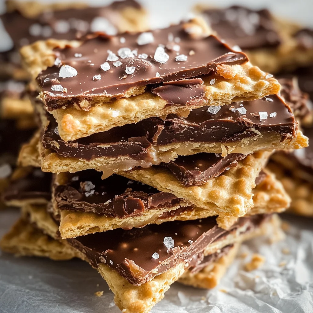 Christmas Crack - Saltine Cracker Toffee