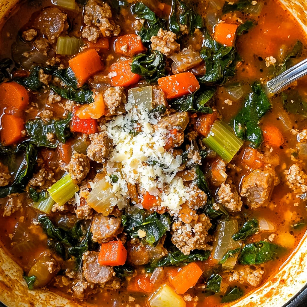 Easy Italian Sausage Soup Recipe
