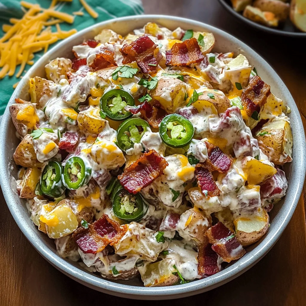 Jalapeno Popper Roasted Potato Salad