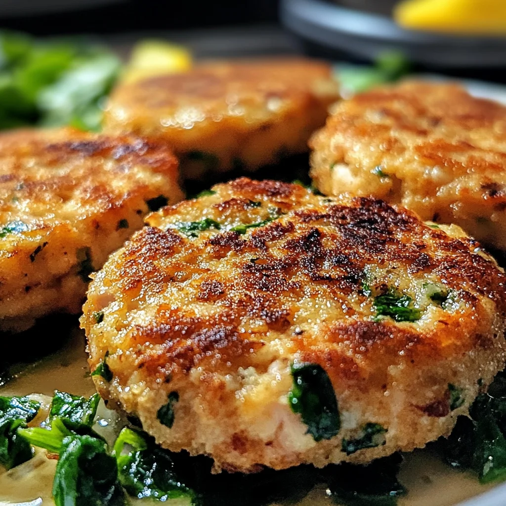 Mediterranean Chicken Patties