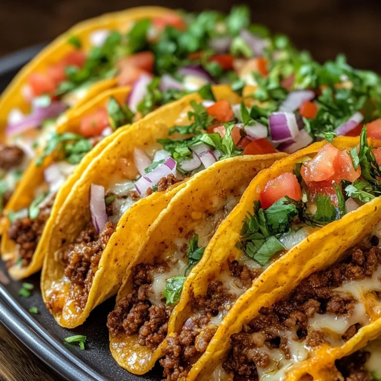 Oven-Baked Cheesy Tacos (Crispy & Loaded) You’ll Love!