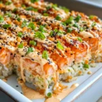 Salmon Sushi Bake