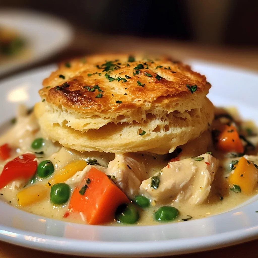 red lobster biscuit chicken pot pie