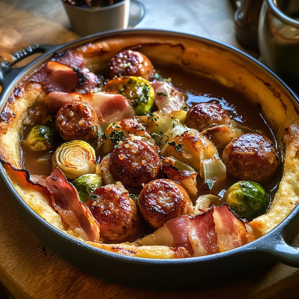 Christmas toad in the hole