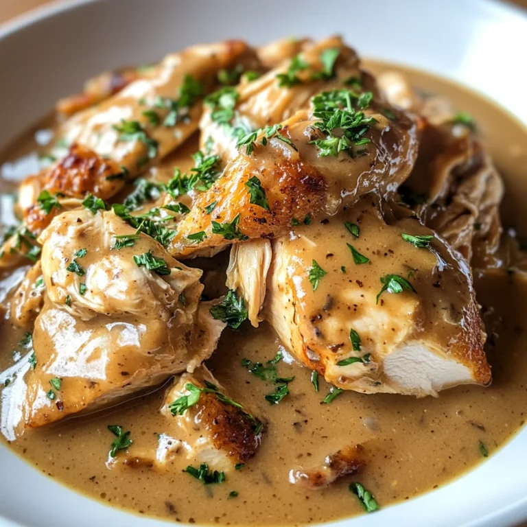 Crockpot Chicken And Gravy