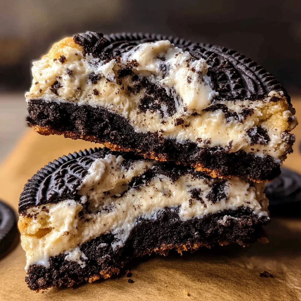 Oreo Cheesecake Cookies