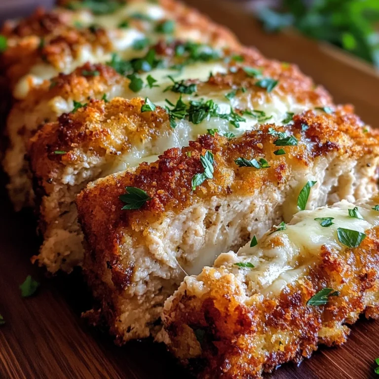 Parmesan Chicken Meatloaf