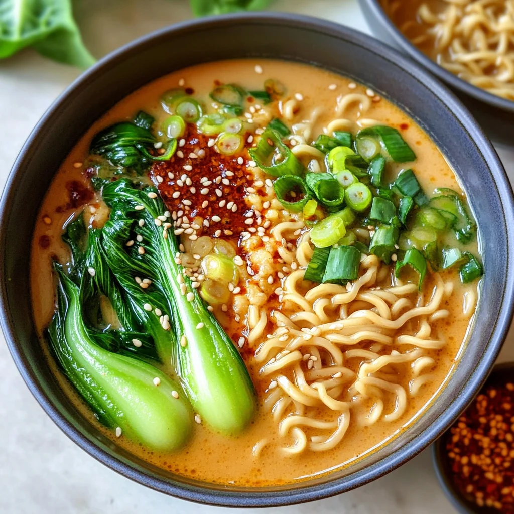 Peanut Butter Miso Ramen