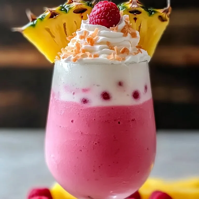 Raspberry Colada Twist