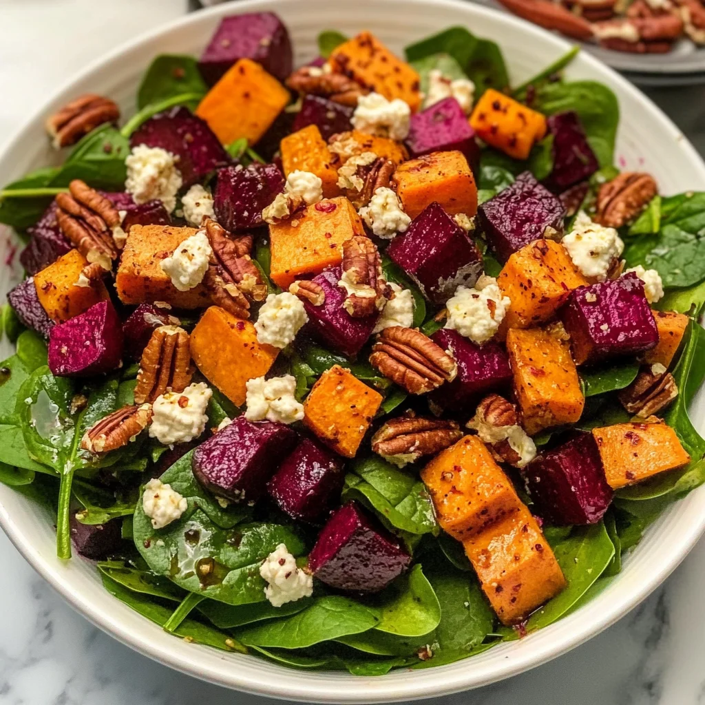 Roasted Beet Sweet Potato Salad: A Delicious & Healthy Recipe