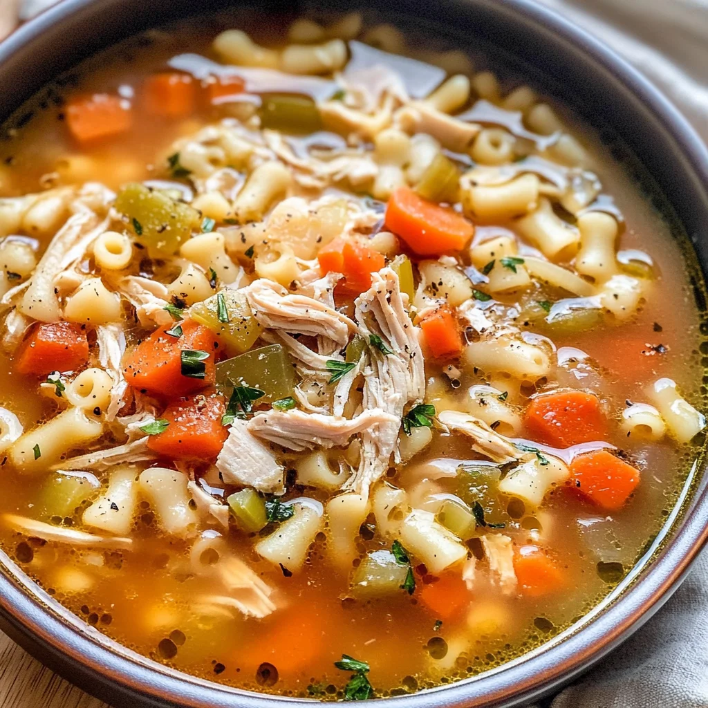 Sicilian Chicken Soup