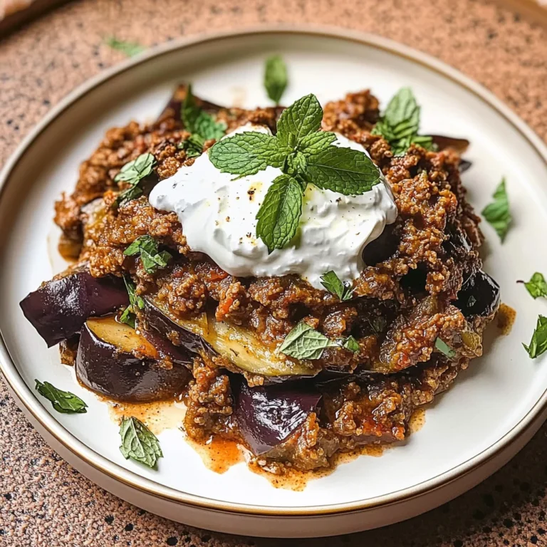 Simple Turkish Moussaka Recipe