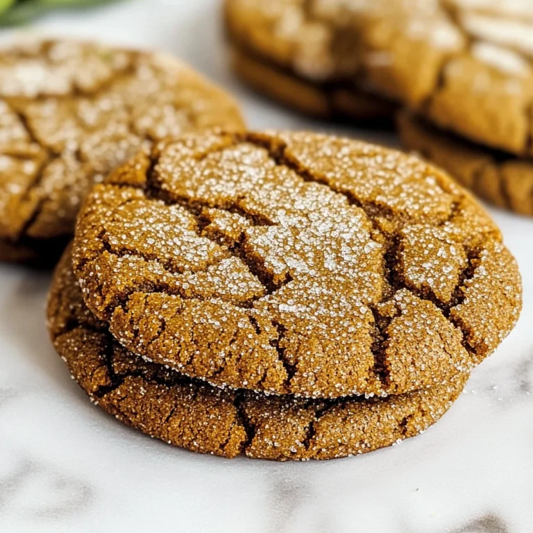 Starbucks Copycat Ginger Molasses Cookies