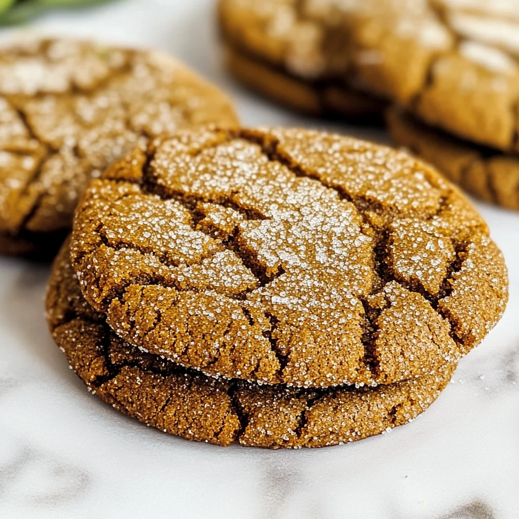 Starbucks Copycat Ginger Molasses Cookies