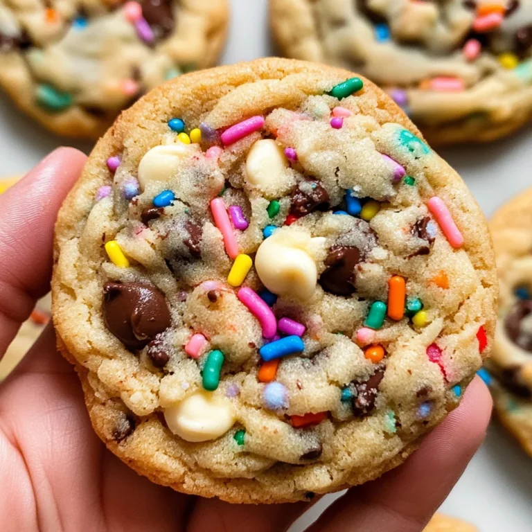 Cake Batter Chocolate Chip Cookies
