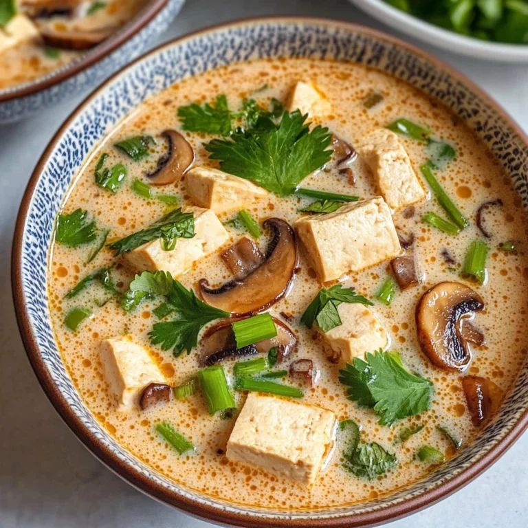 Coconut Tofu Soup