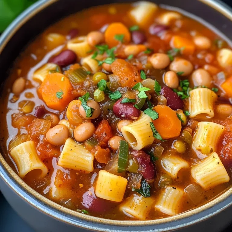 Copycat Pasta e Fagioli Soup Dutch Oven Recipe