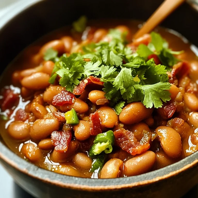 Drunken Beans (Frijoles Borrochos)