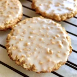 Iced Oatmeal Cookies Recipe