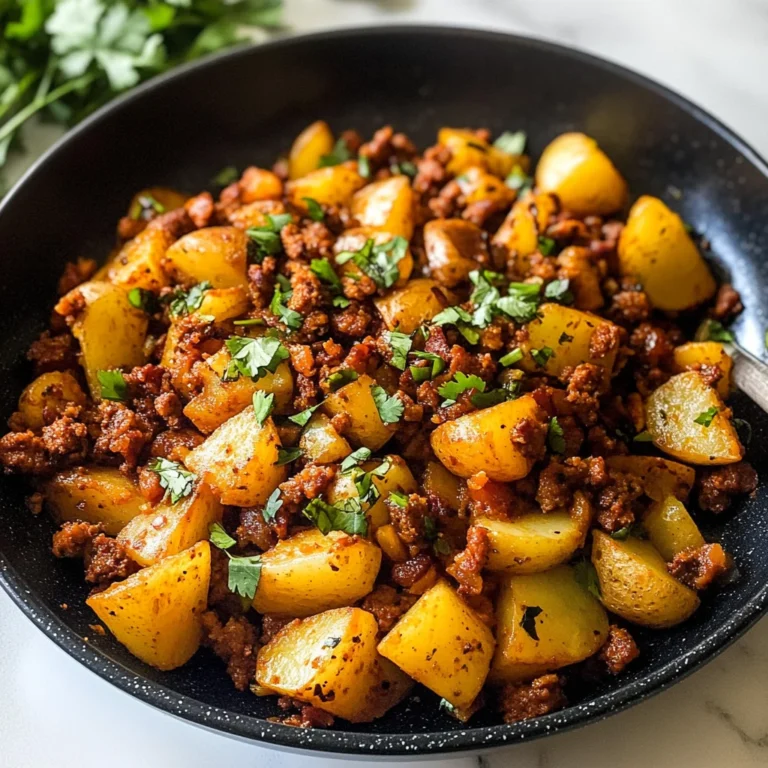 Papas con Chorizo