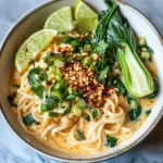 Quick Spicy Coconut Noodles