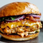 Smash Chicken Burger
