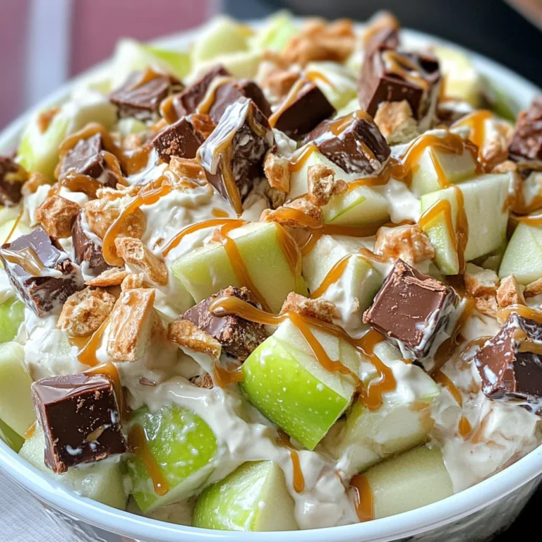 Snicker Apple Salad Recipe