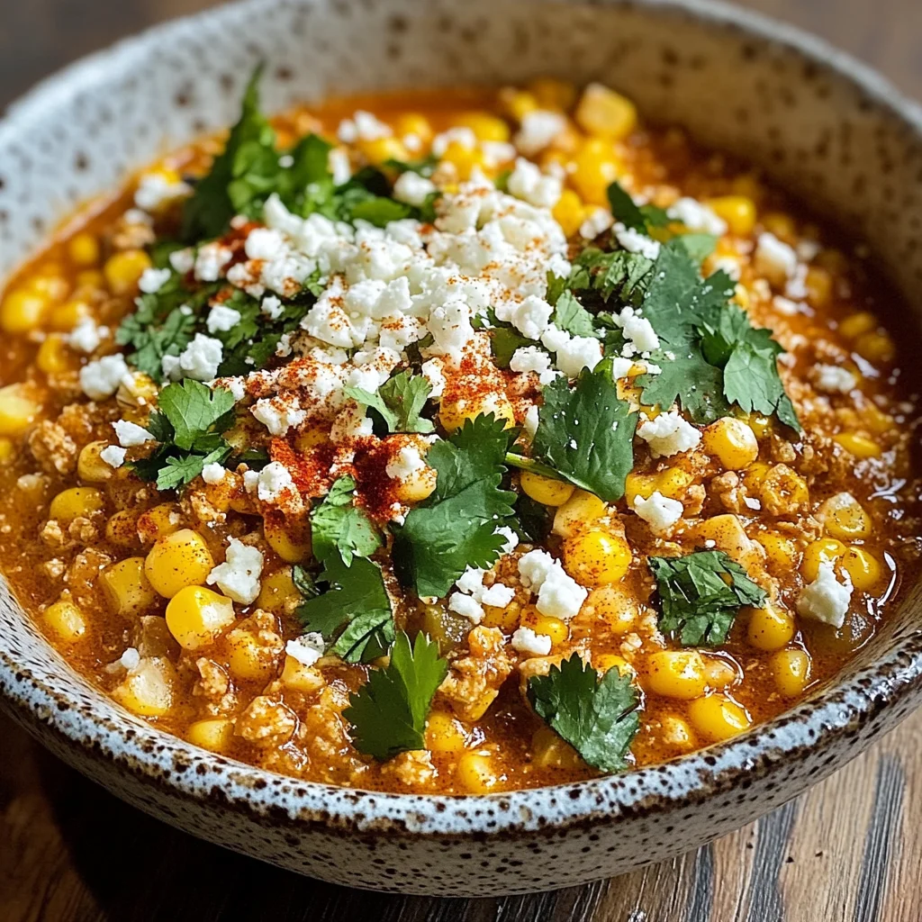 Street Corn Chicken Chili Recipe