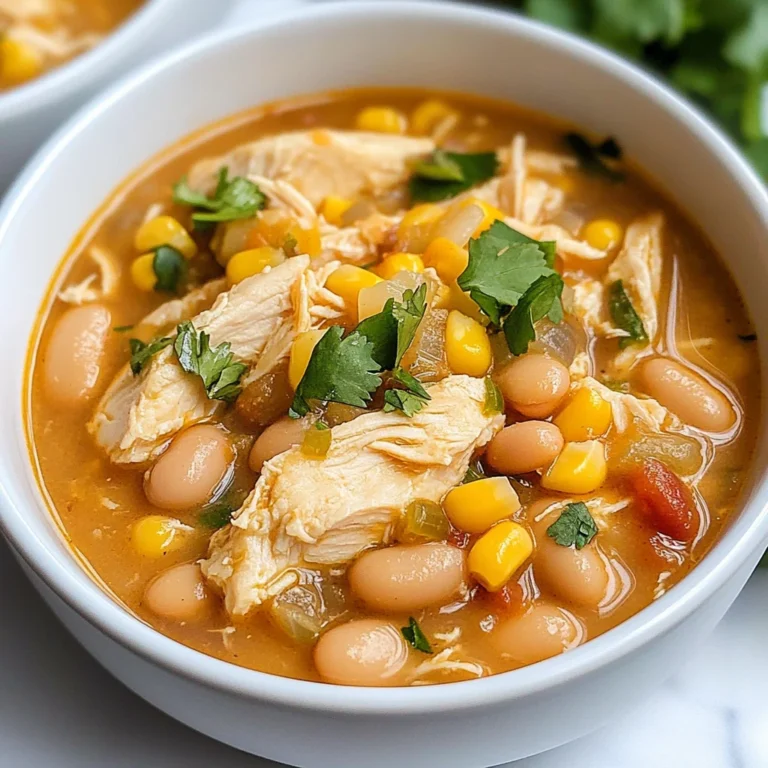 White Bean Chicken Chili Recipe