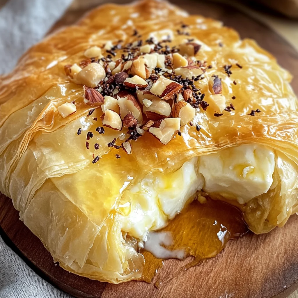 Best Baked Brie in Phyllo Dough Recipe