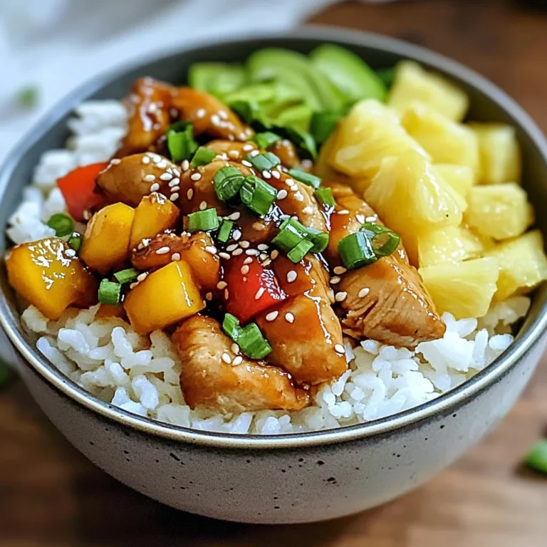 Chicken Teriyaki Pineapple Bowl: An Amazing Ultimate Recipe