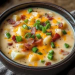 Comforting Loaded Baked Potato Soup
