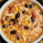 Easy Crock Pot Cream Cheese Chicken Chili