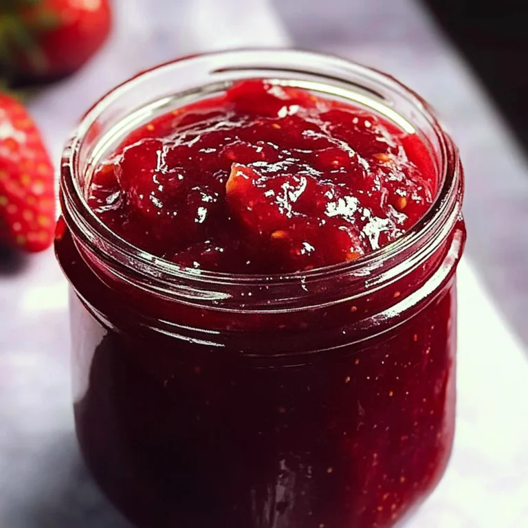 Easy Strawberry Jam Recipe