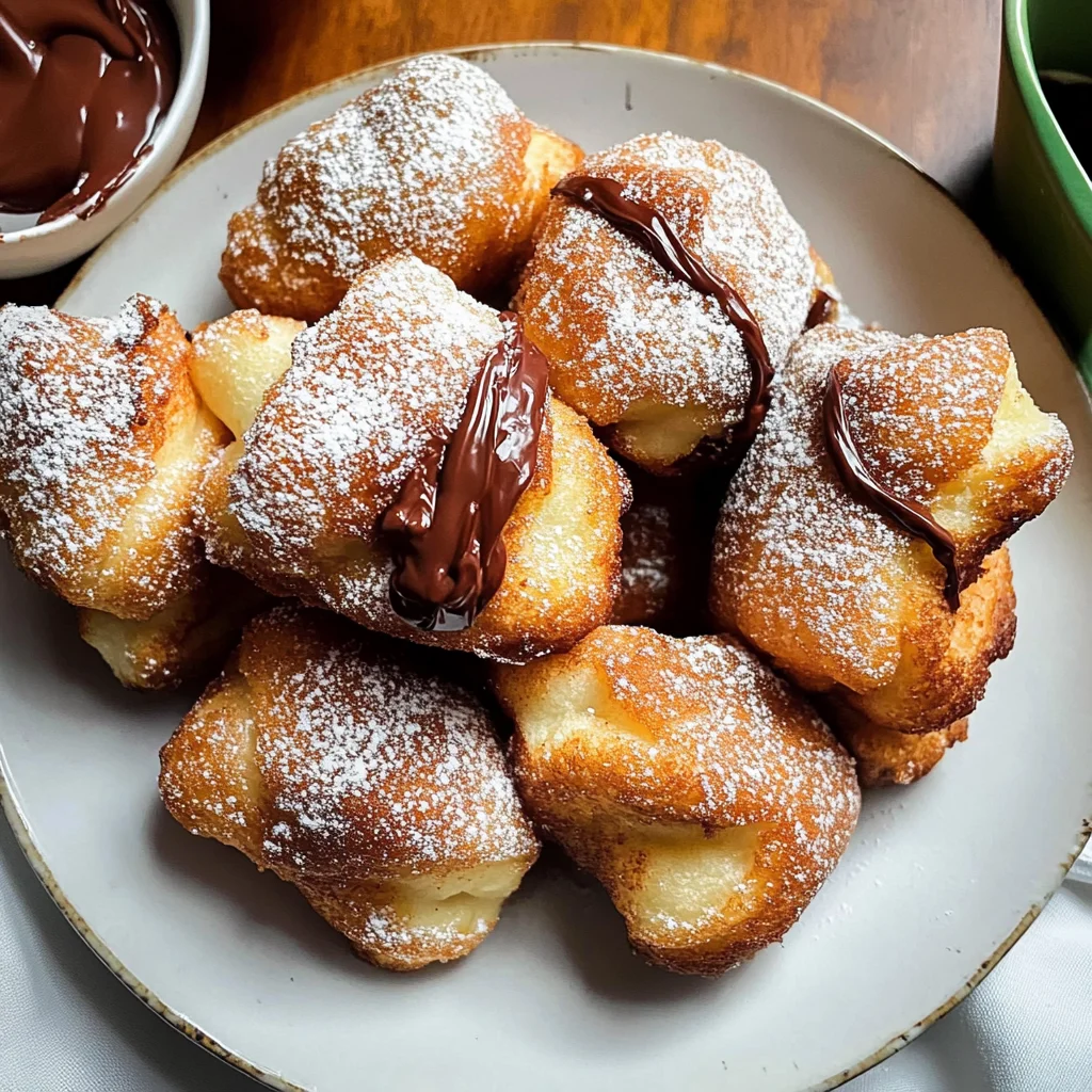 Fried Croissant Beignets