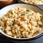 Garlicky Israeli Couscous Recipe