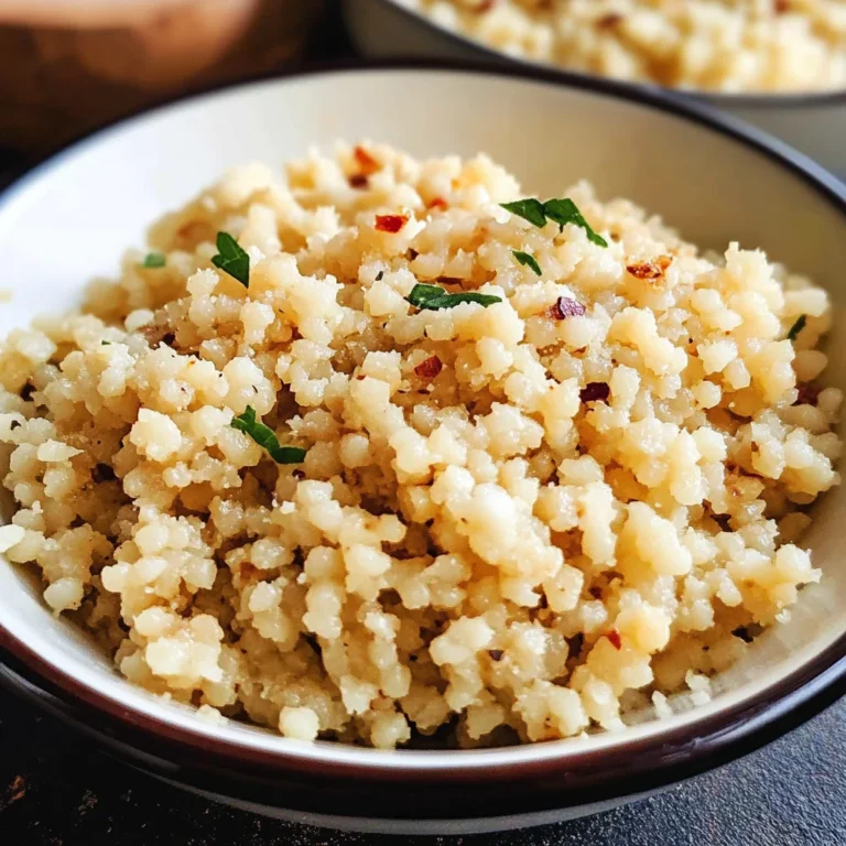 Garlicky Israeli Couscous Recipe