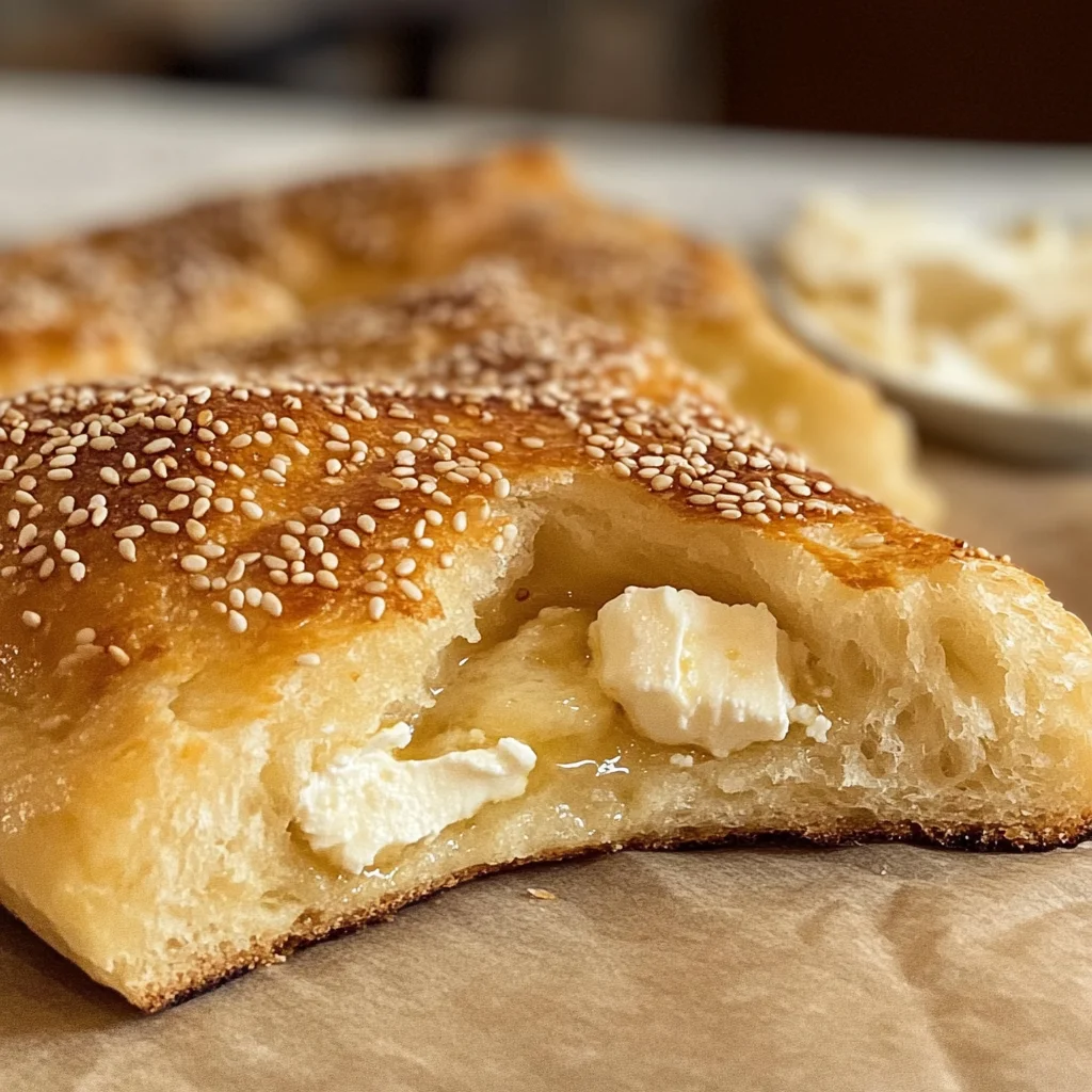 Greek Feta Bread: Tiropsomo- Soft & Delicious!