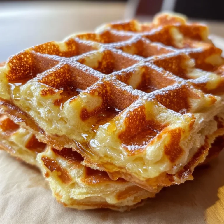 Homemade Croffle Recipe (Croissant Waffles)