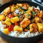 Irresistible Easy Pineapple Chicken and Rice Skillet Delight