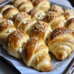 Kiflice Sa Sirom/ Feta Cheese Cresent Rolls