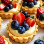 Mini Fruit Tarts With Pastry Cream