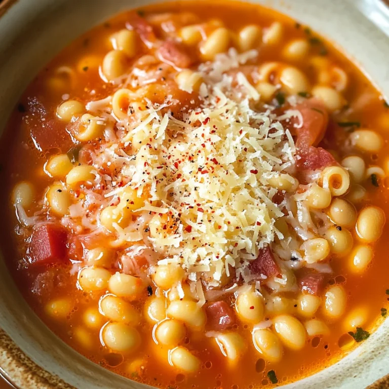 Nona's Authentic Pasta Fagioli Soup