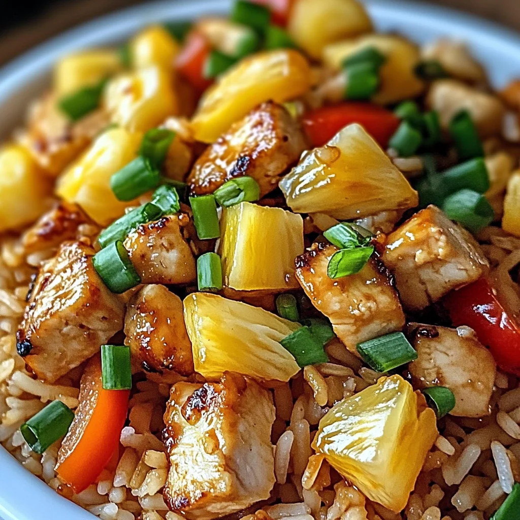 Pineapple Chicken Rice: A Delicious Tropical Twist on a Classic Dish
