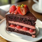 Strawberry Chocolate Cake – A Luscious, Decadent Treat